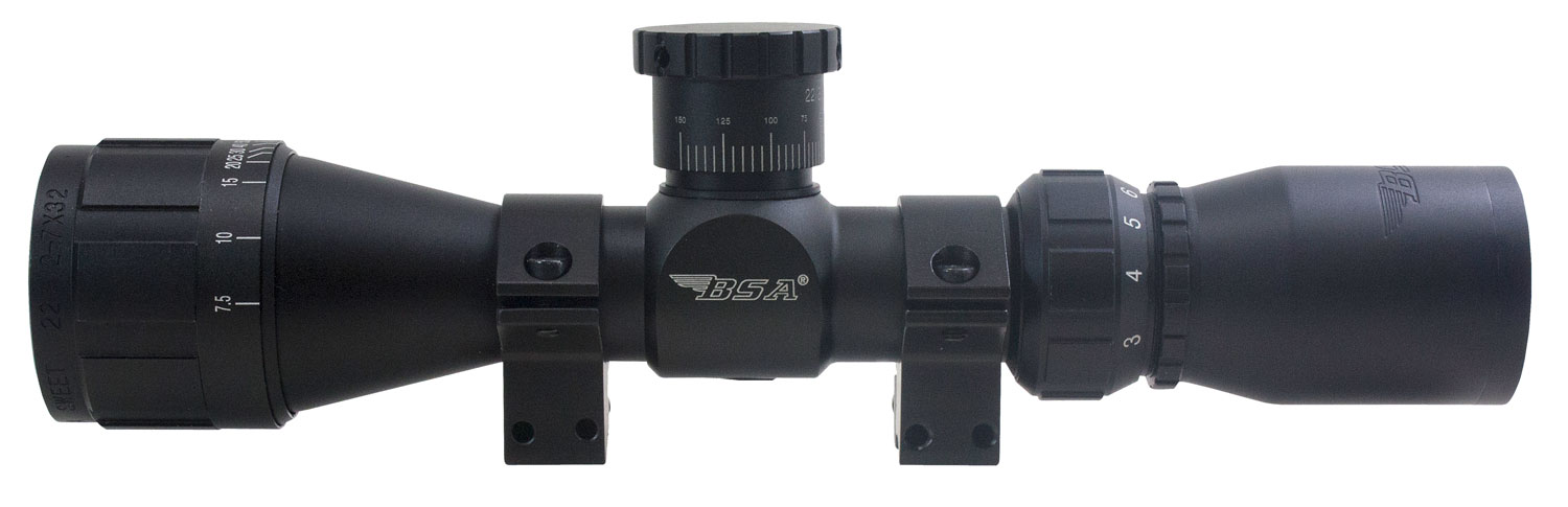 BSA Sweet Compact 2227X32AOC – Powerful 2-7x Rimfire Scope 4 BSA Sweet Compact 2227X32AOC alternate view