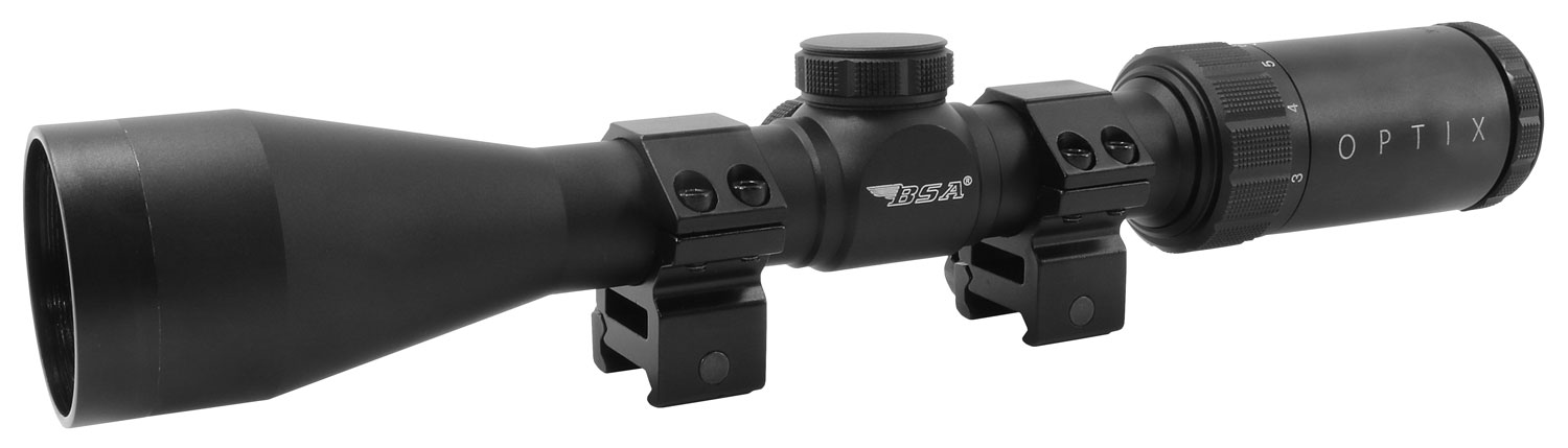BSA HS39X40TB OPTIX  Black Matte 3-9x 40mm 1 Tube BDC-8 Reticle