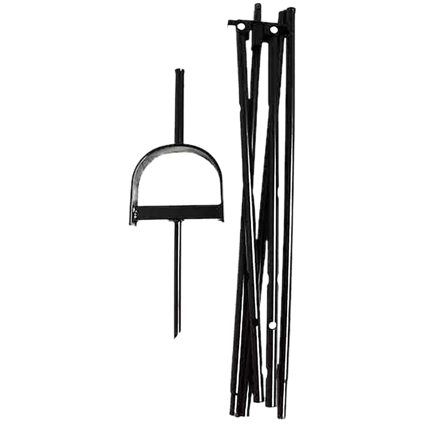 Mojo Outdoors HW9006 Dove Tree Stand Black Metal 7.5' w/Carry Bag