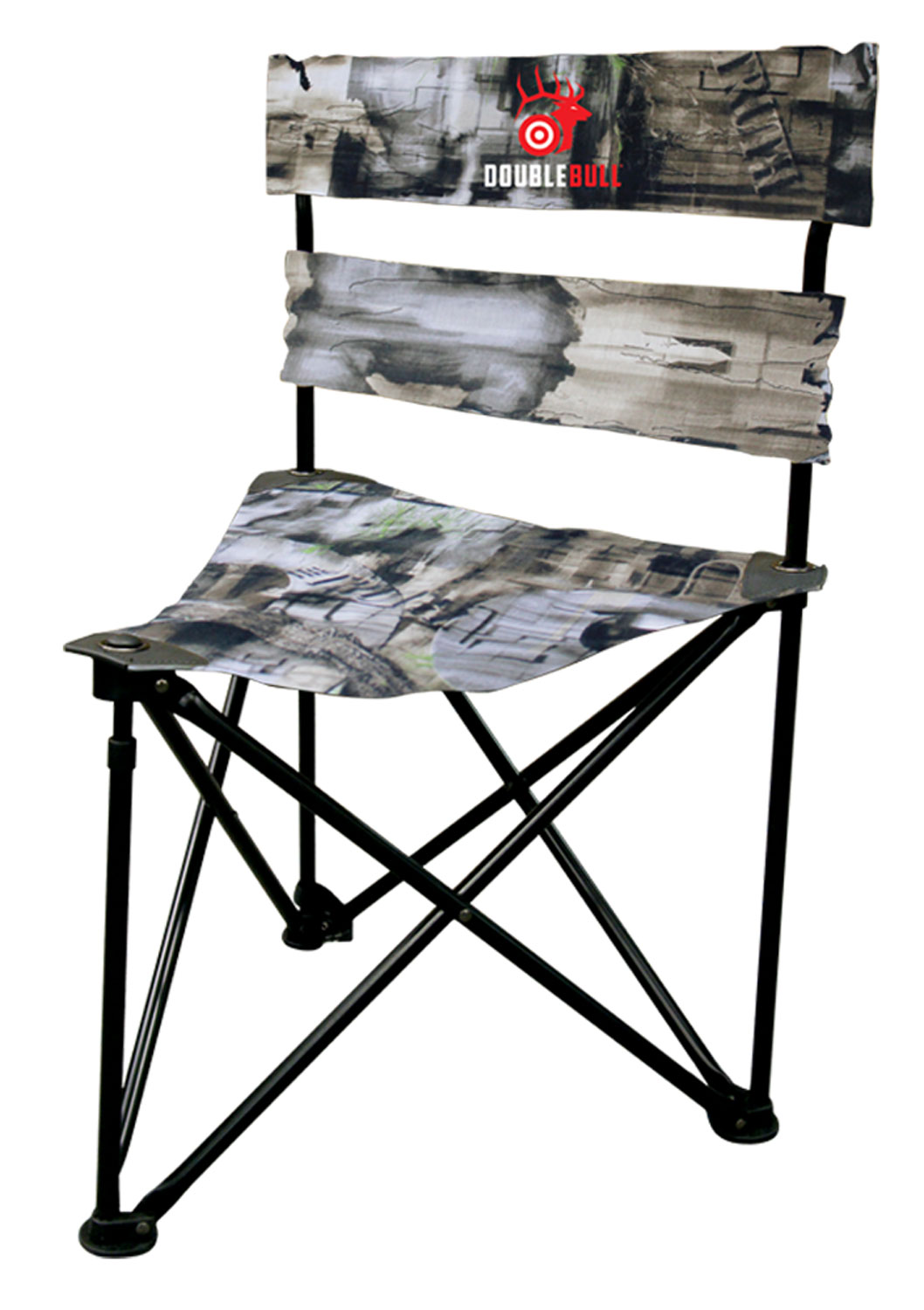 Primos Double Bull Tri Stool Ground Blind Camo Steel PS60085