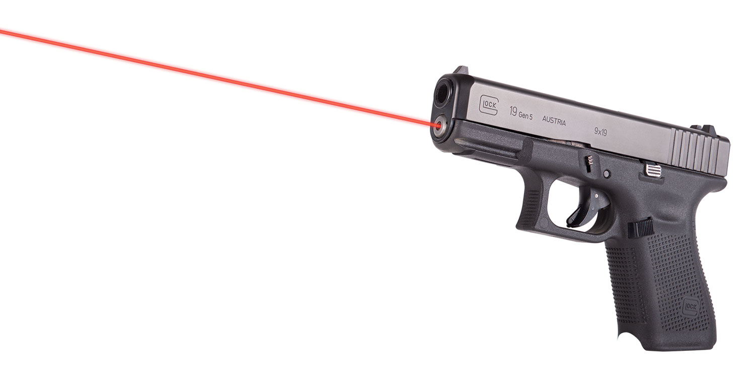 LaserMax LMSG519 Red Guide Rod Laser for Glock 19 Gen 5 Black-img-0