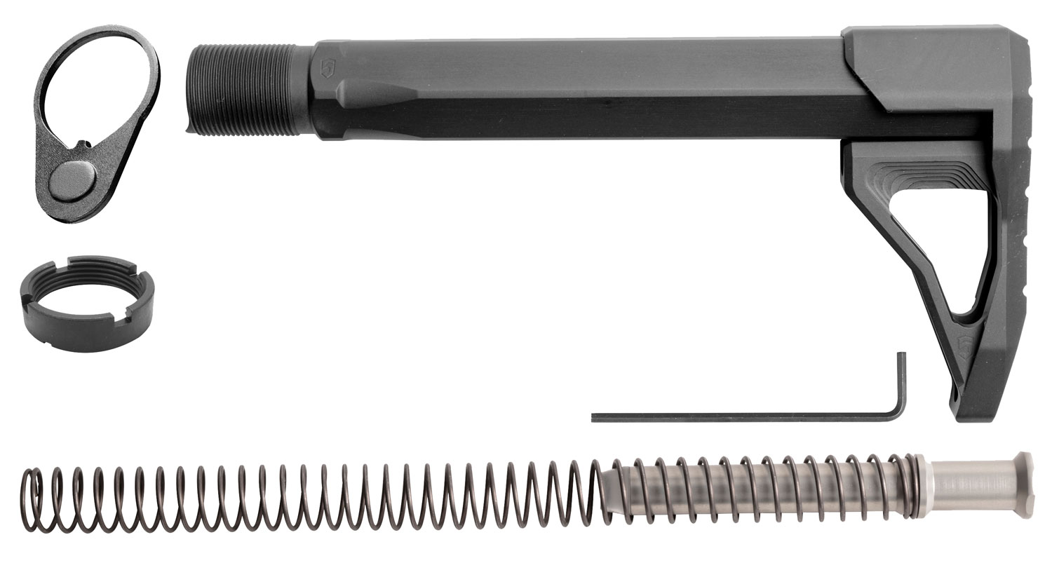 Phase 5 Weapon Systems Rmsa Rifle Mini Stock Assembly Black Aluminum FOR - B5 SYSTEMS - RIFLE