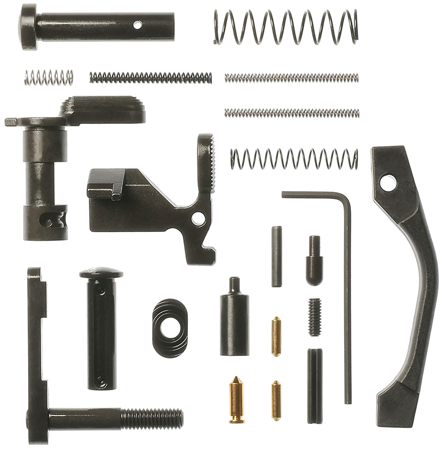 CMC Triggers 81500 Lower Parts Kit  AR-15 Multi-Caliber *NOTE: Fire control group and grip NOT included.