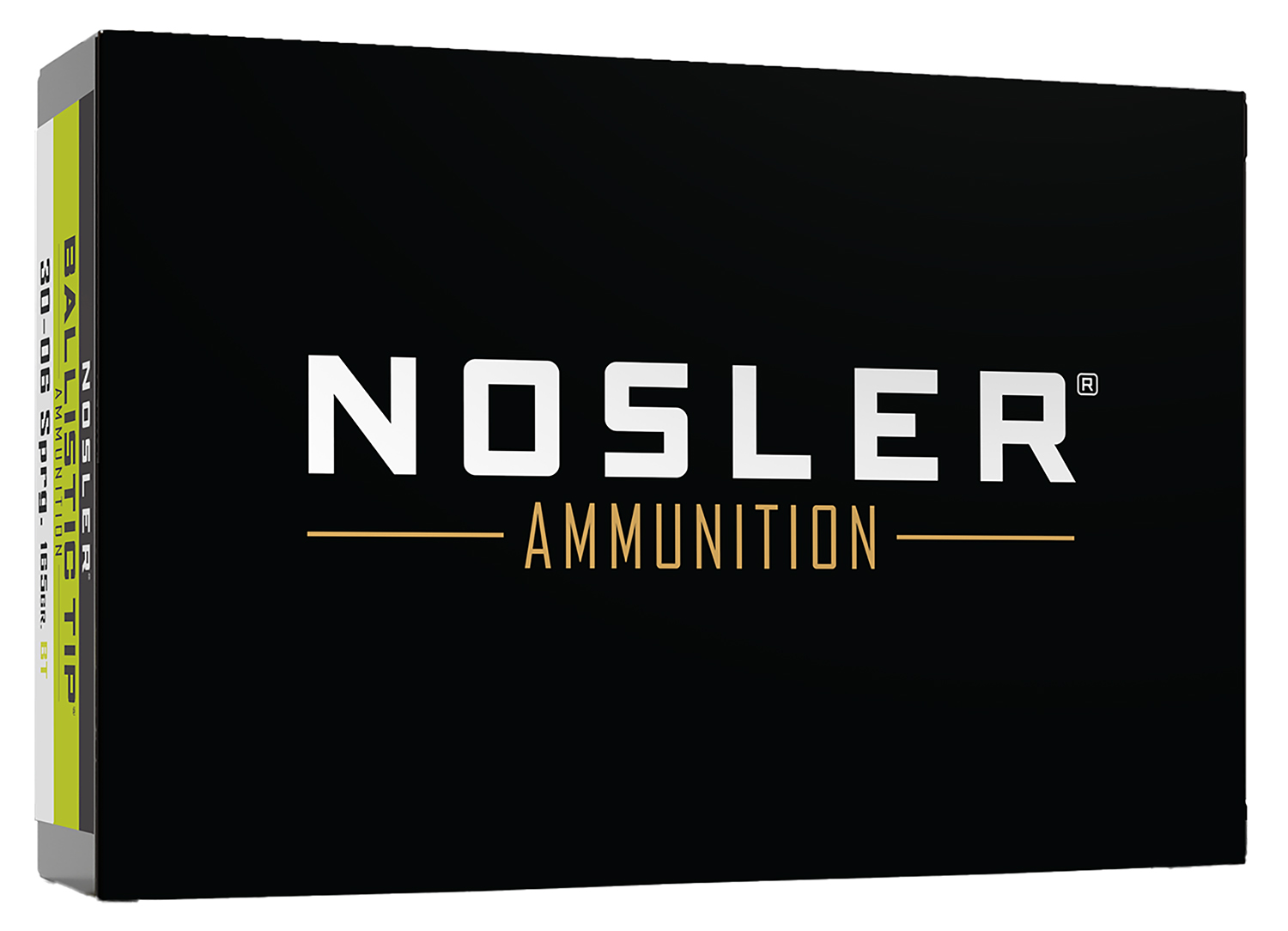 Nosler 40043 Ballistic Tip Hunting 30-06 Springfield 165 gr Spitzer Bullet 20 Rounds