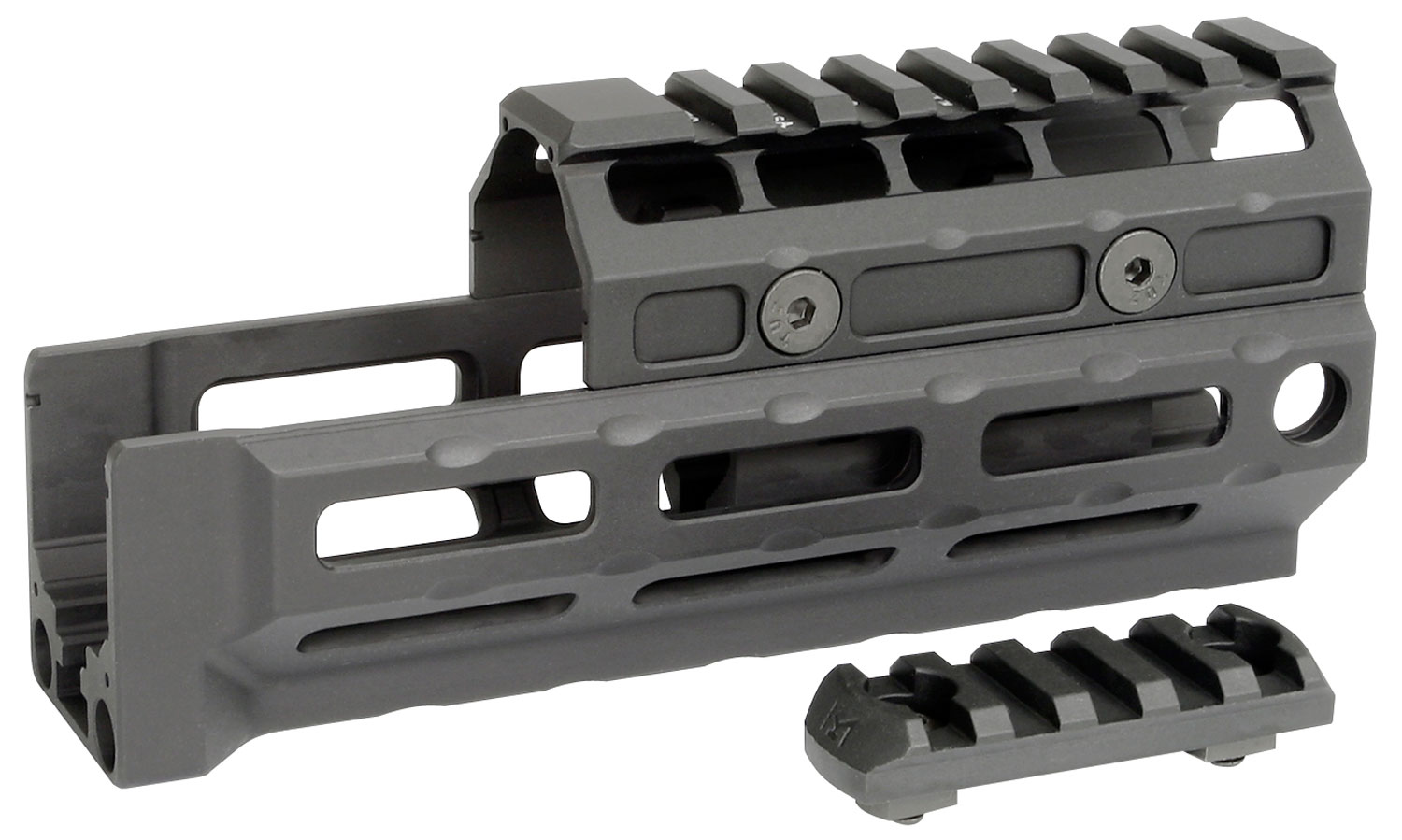 Midwest Industries MIAKG2UM AK47/74 Gen 2 Aluminum M-LOK Rail Black