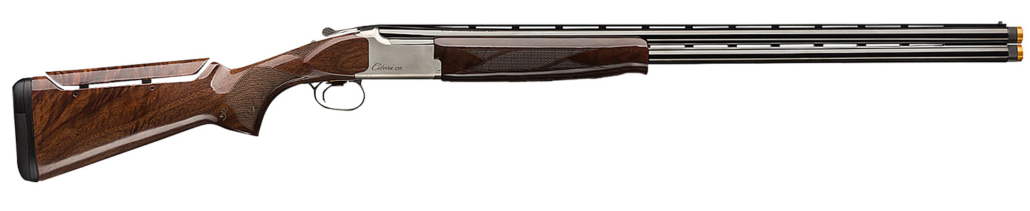 Browning 018149302 Citori CXS White 12 Gauge 32" Barrel 3" 2rd, Lightweight Profile Barrels,  Silver Nitride Finished Receiver With CXS Logo, American Black Walnut Adjustable Comb Stock