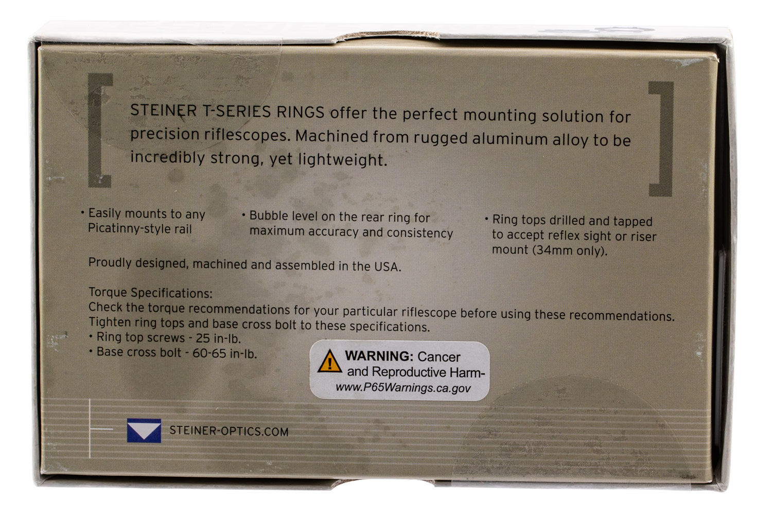 Steiner T-Series 5960 – Superb 30mm Scope Rings 7 Steiner T-Series 5960 additional view