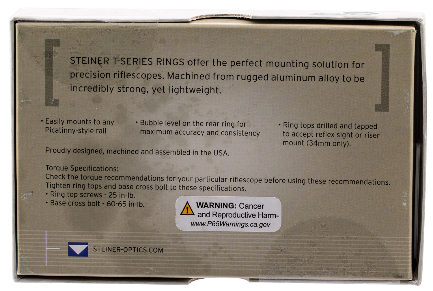 Steiner T-Series 5961 – Proven 30mm Scope Rings 7 Steiner T-Series 5961 additional view