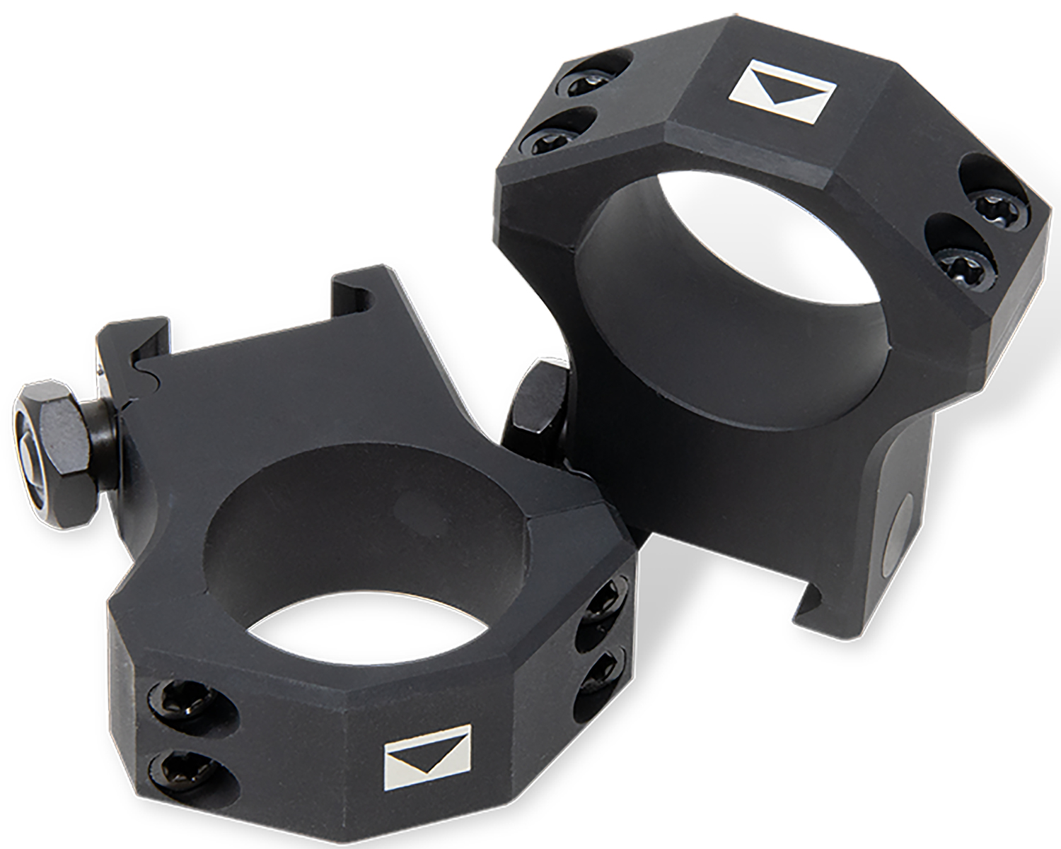 Steiner 5966 T Series Scope Rings 34mm High Matte Black Picatinny - Steiner Optics - 34MM