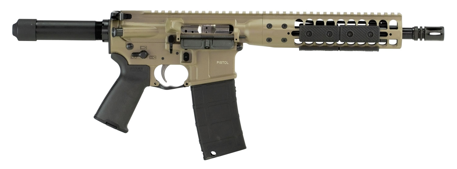LWRC ICDIP5CK10 Individual Carbine Direct Impingement 5.56x45mm NATO 30+1 10.50 Barrel, Exclusive Flat Dark Earth Cerakote Receiver, Buffer Tube Stock, Magpul MOE Grip, Optics Ready