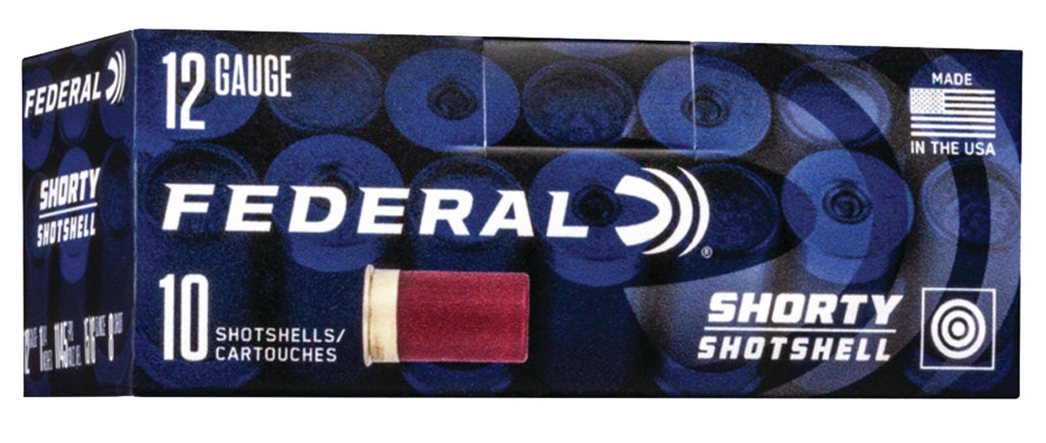 Federal SH1298 Shorty  12Gauge 1.75 15/16oz 8Shot 10 Per Box/10 Case Federal SH1298 Shorty  12Gauge 1.75 15/16oz 8Shot 10 Per Box/10 Case