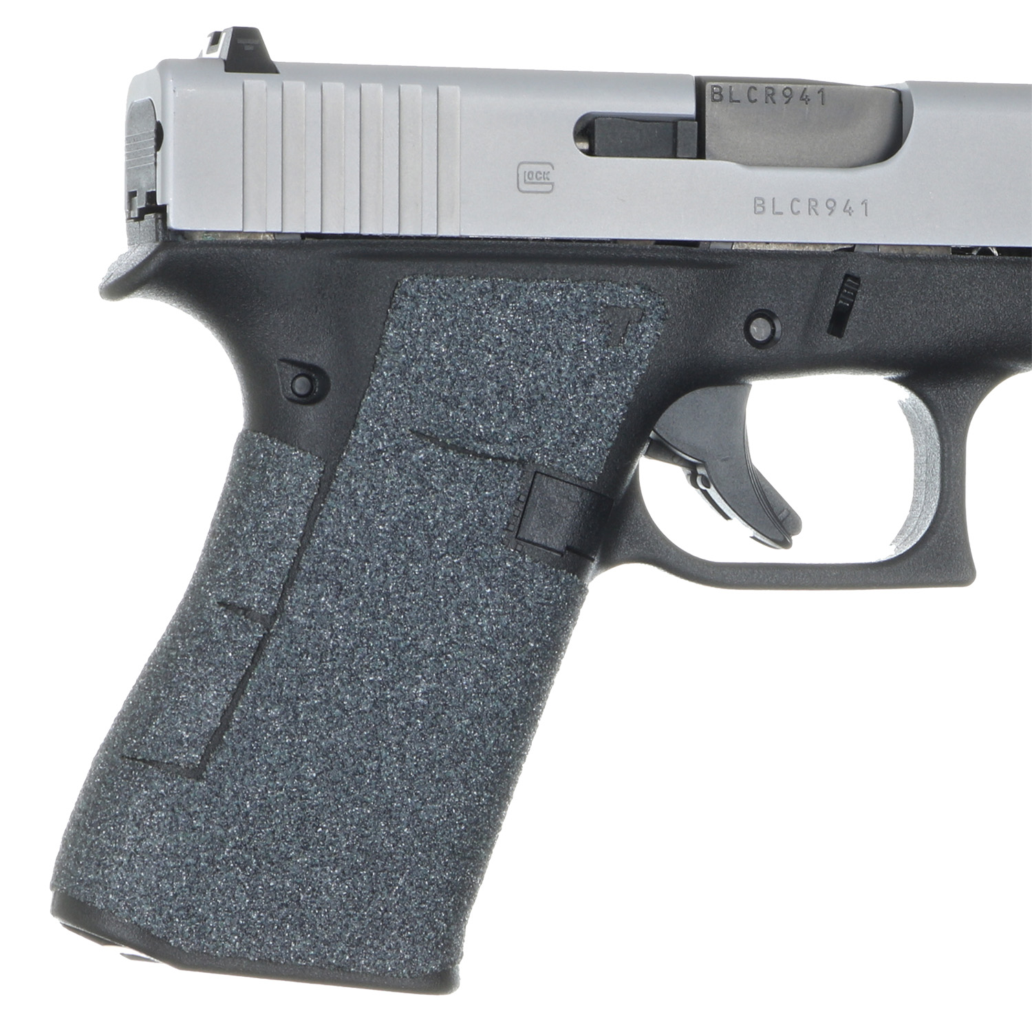 Talon Grips 385G Adhesive Grip  Textured Black Granulate for Glock 43X, 48