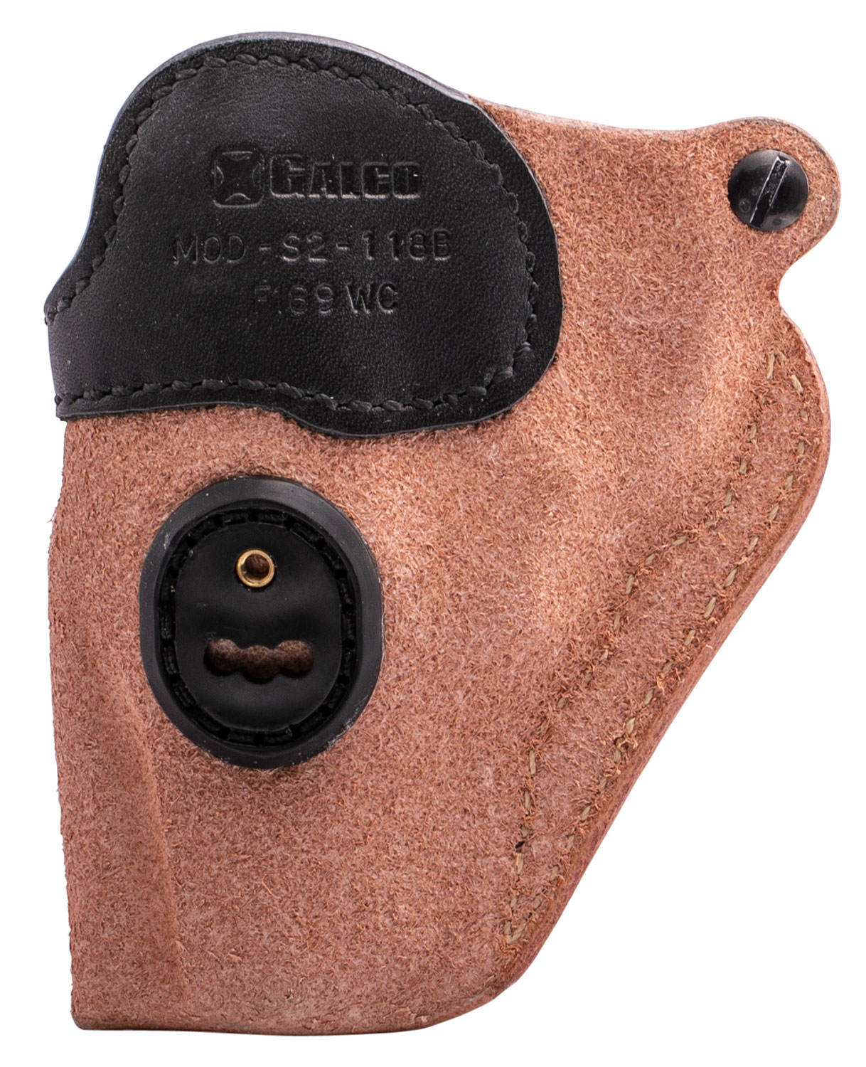 Galco S2118B Scout 3.0 IWB Holster Natural/Black Leather Ambidextrous