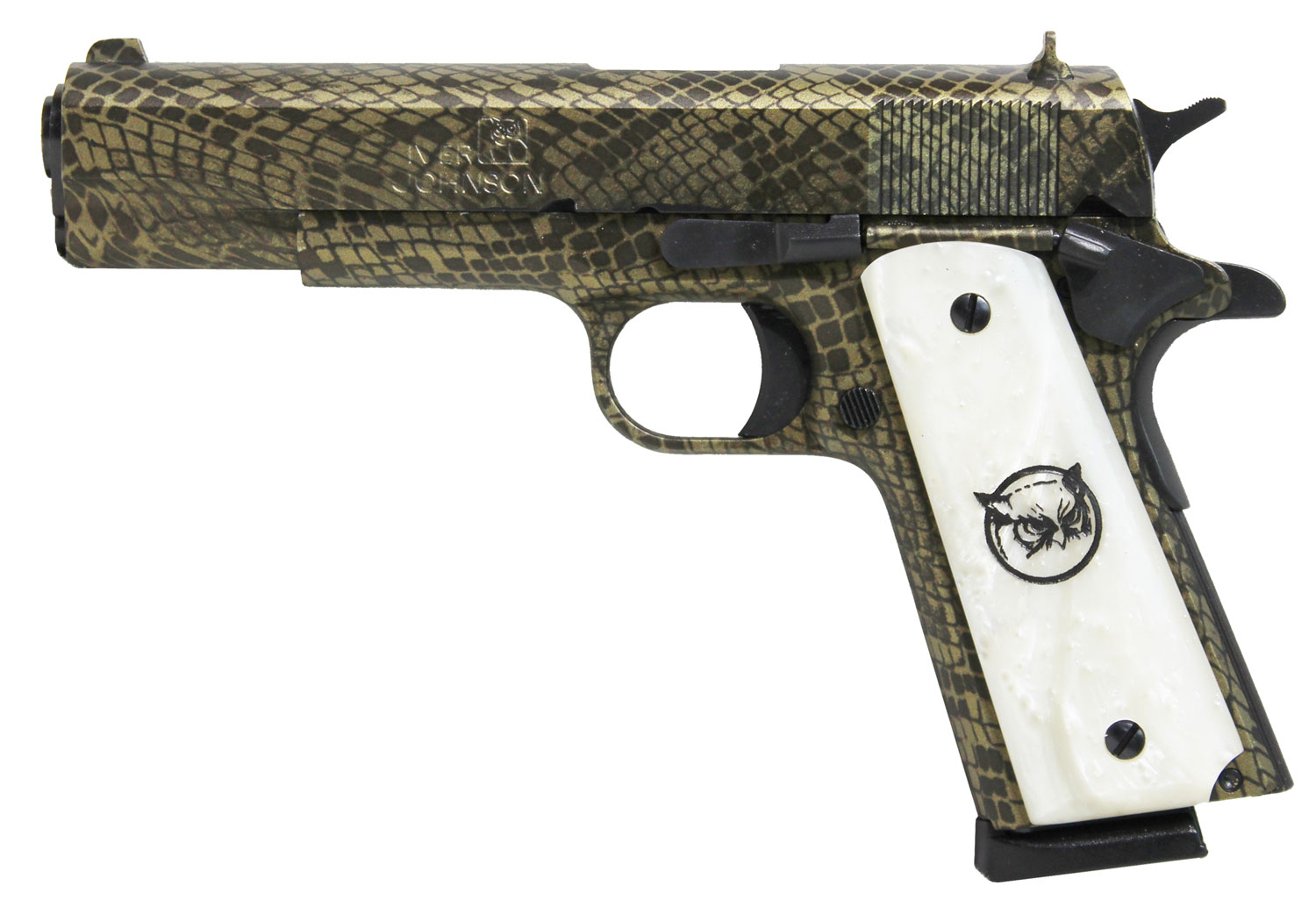 Iver Johnson 1911A1WATERMOCCASIN 1911 A1 Water Moccasin 45 ACP 8+1 5"-img-0