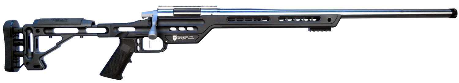 MasterPiece Arms 65CMPMRRHBLKPBA 6.5 Creedmoor 24" Black Chassis Rifle