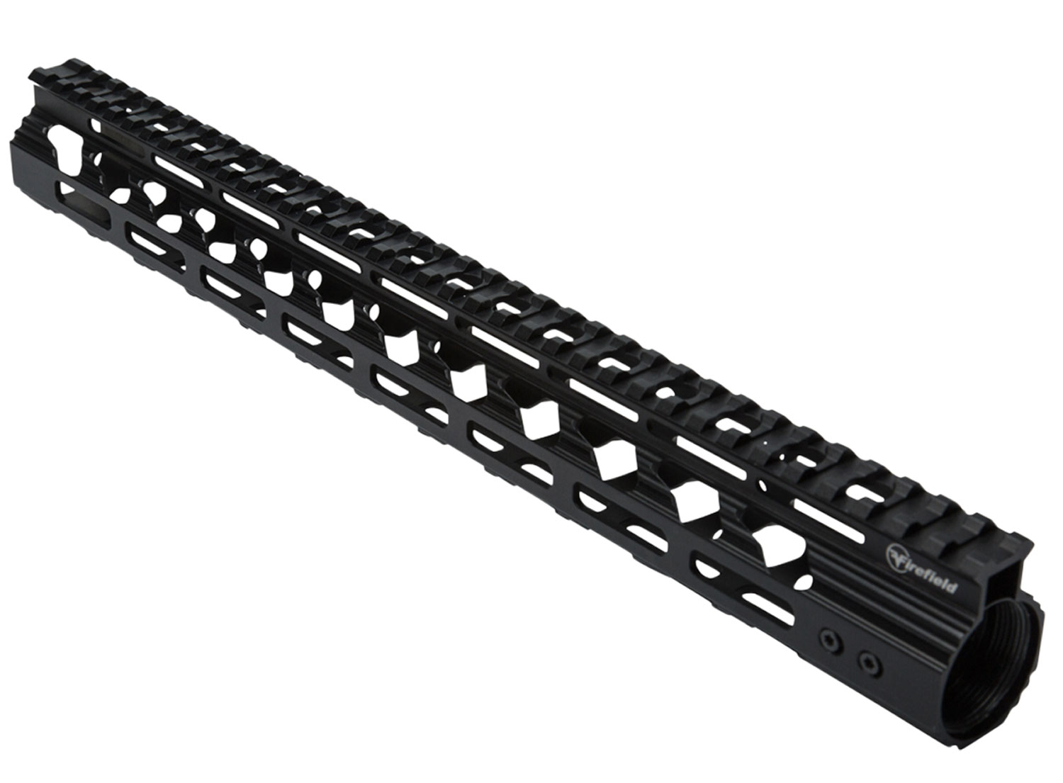 Firefield FF34067 Verge Handguard M-LOK Aluminum Black Anodized Picatinny Rail AR Platform 15 Long