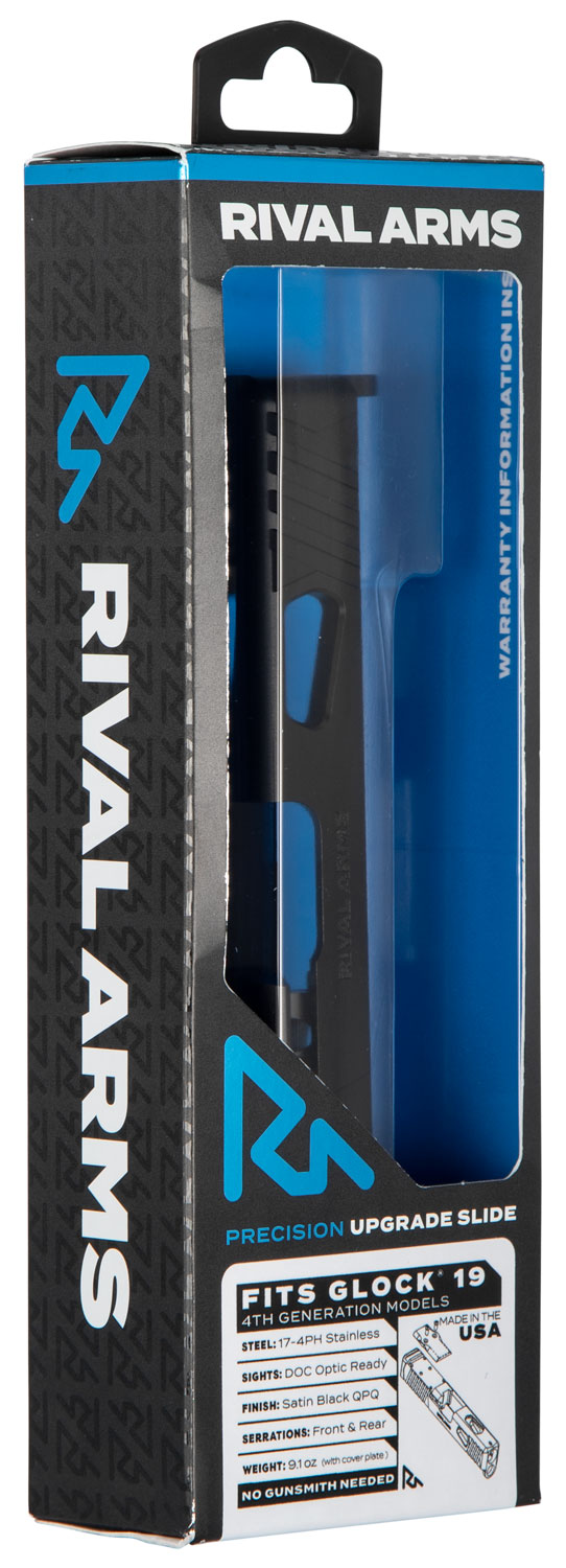 Rival Arms RA10G206A Precision Slide A1 with Docter Cut Black QPQ Case...