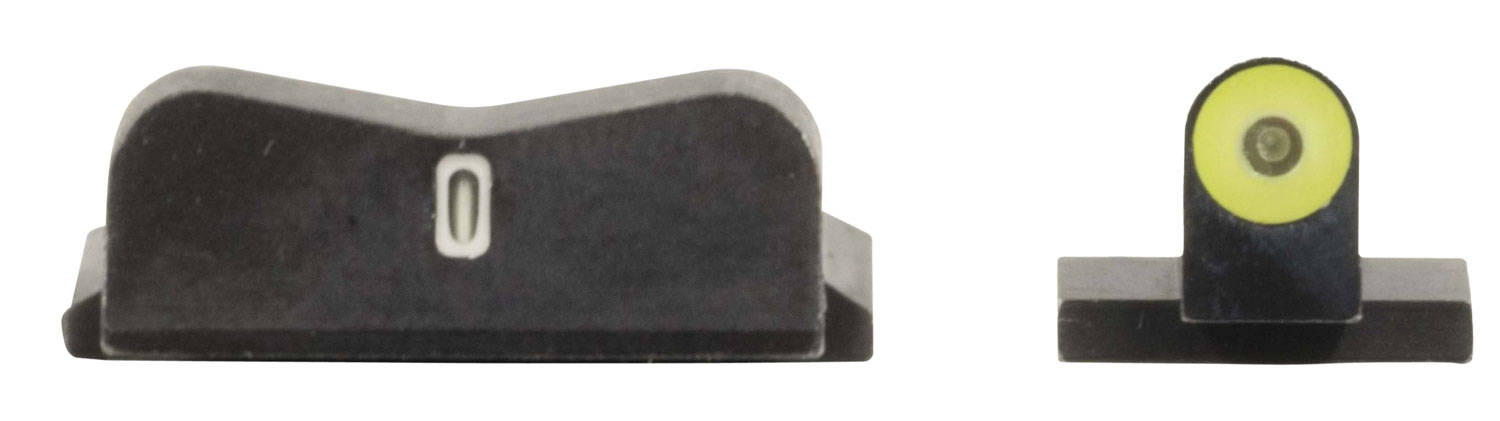 XS Sights SW0030S5Y DXT2 Big Dot Night Sights for S&W M&P Shield - XS Sight Systems - CNC MACHINED STEEL