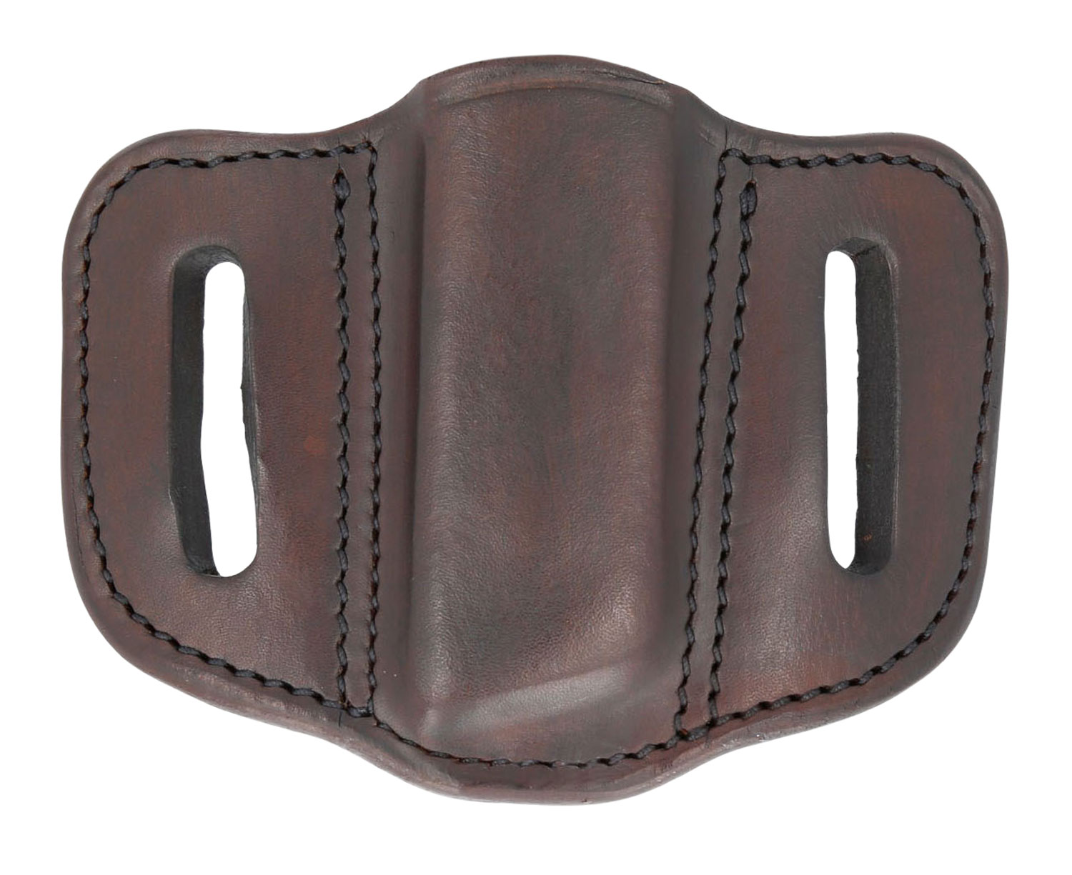 1791 Gunleather MAG12SBRA Single Mag Holster Brown Leather Belt Slide
