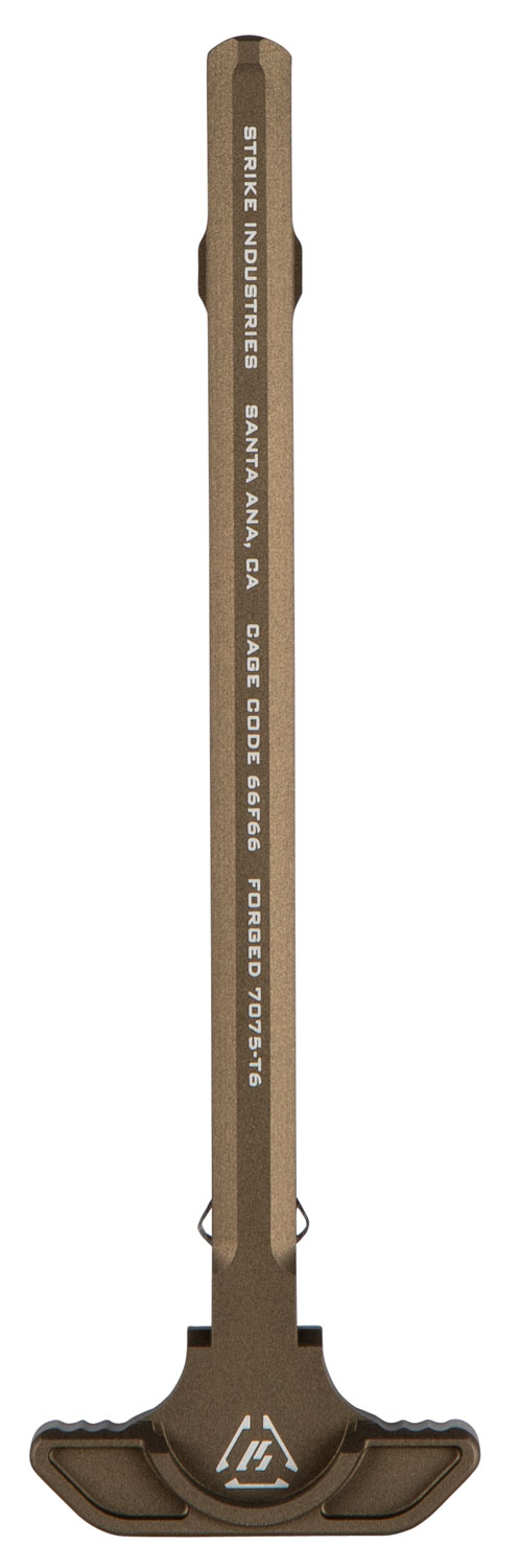 Strike Industries ARSLCHFDE Latchless Charging Handle AR-15 Flat Dark Ea...