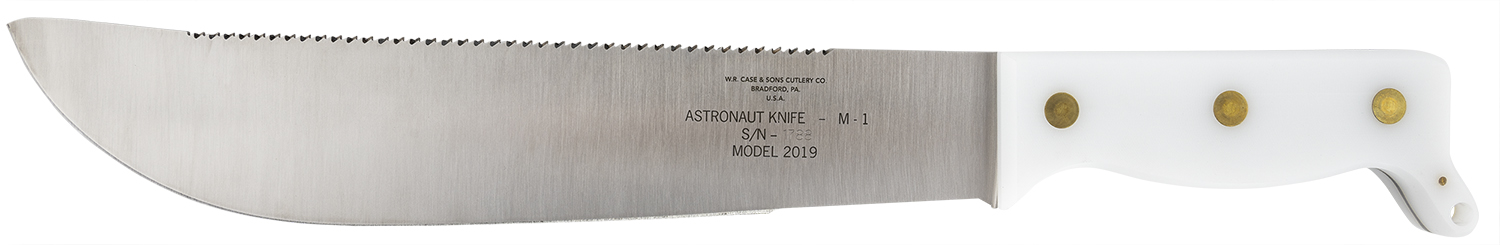 Case 12019 Astronaut M-1 Commemorative 11.75" Fixed Machete Plain-Saw As... - Case Cutlery - MACHETE