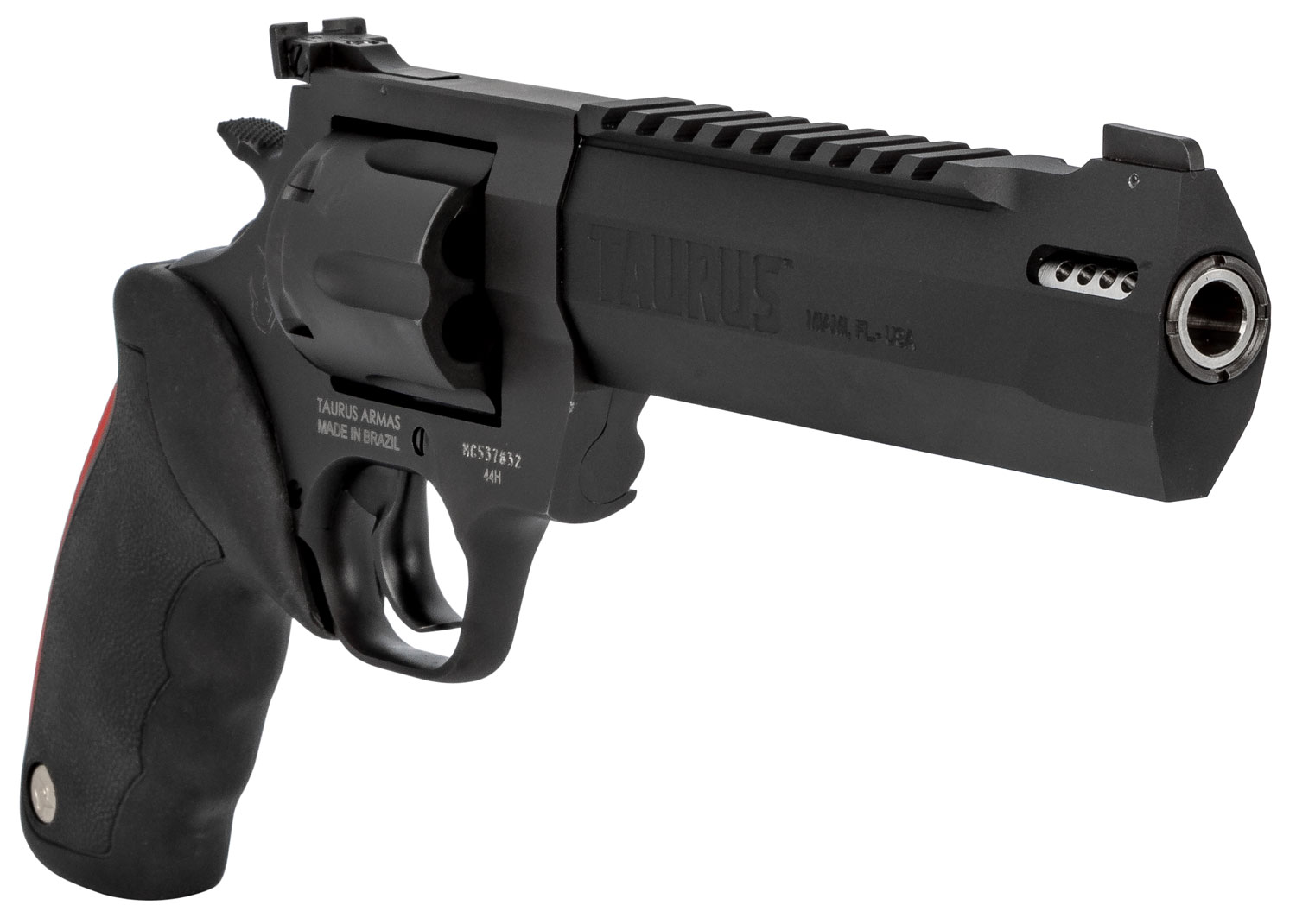 Taurus Raging Hunter 44 Black 6.75 in. 6-Shot Magnum Revolver - Formidable Field Companion 2 Taurus Raging Hunter 44 Black 6.75 in. 6-Shot Magnum Revolver - Formidable Field Companion - Image 2