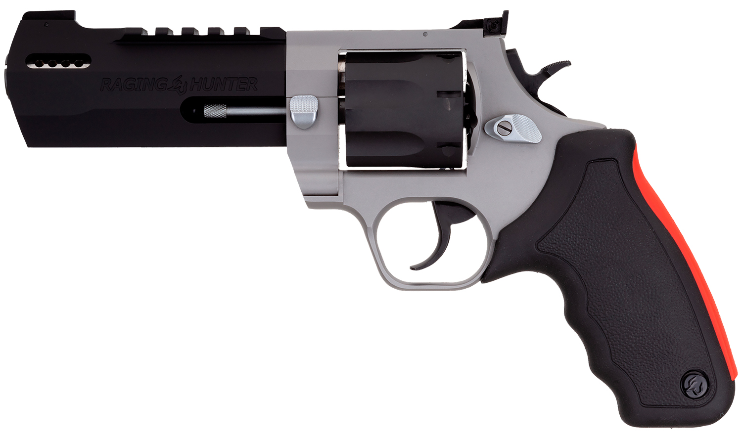Taurus Raging Hunter 454 Casull Two Tone 5.12 in. Revolver 5 rd. Ported Picatinny Rail - Superbly Balanced
