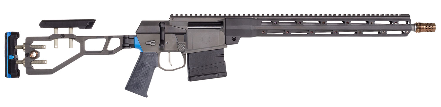 Q LLC FIX30816INBLU The Fix 308 Win 16 10+1 Black Folding Stock