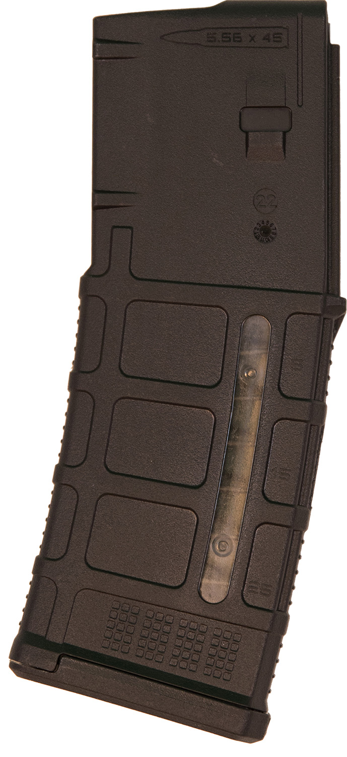 Magpul MAG556-BLK PMAG GEN M3 Black Detachable with Capacity Window 30rd 223 Rem, 5.56x45mm NATO for AR-15, M16, M4