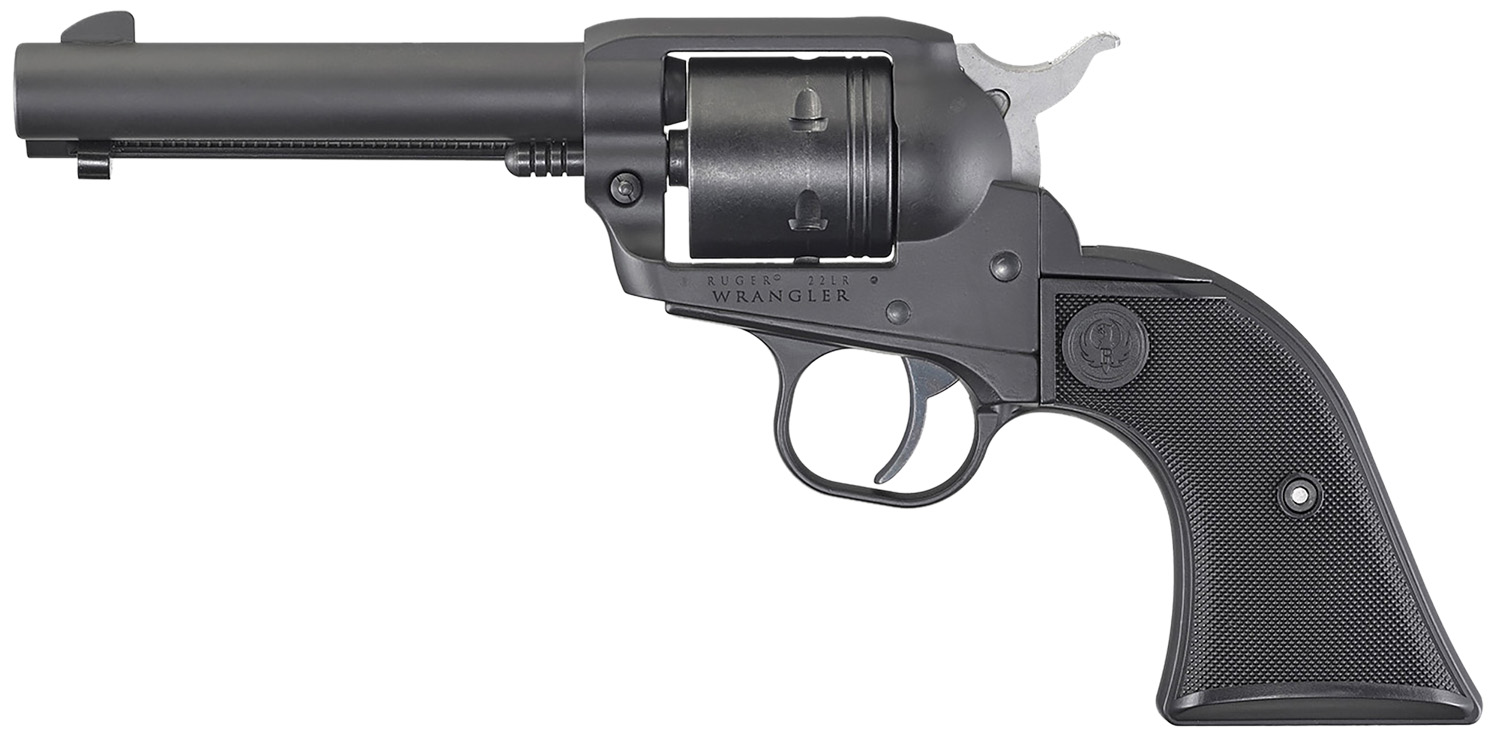 Ruger Wrangler 22 LR 6 Shot 4.62" Black Cerakote Aluminum Frame & 2002-img-6
