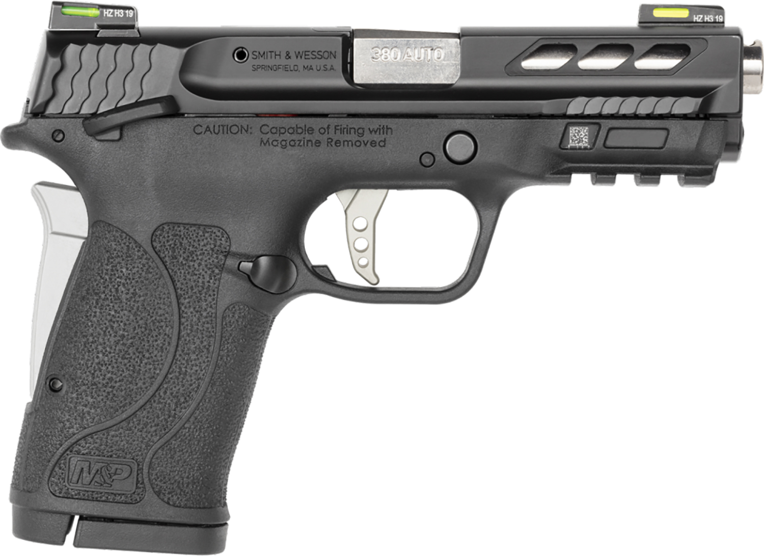 Smith & Wesson 12718 Performance Center M&P Shield EZ M2.0 380 ACP 3.80"...-img-0