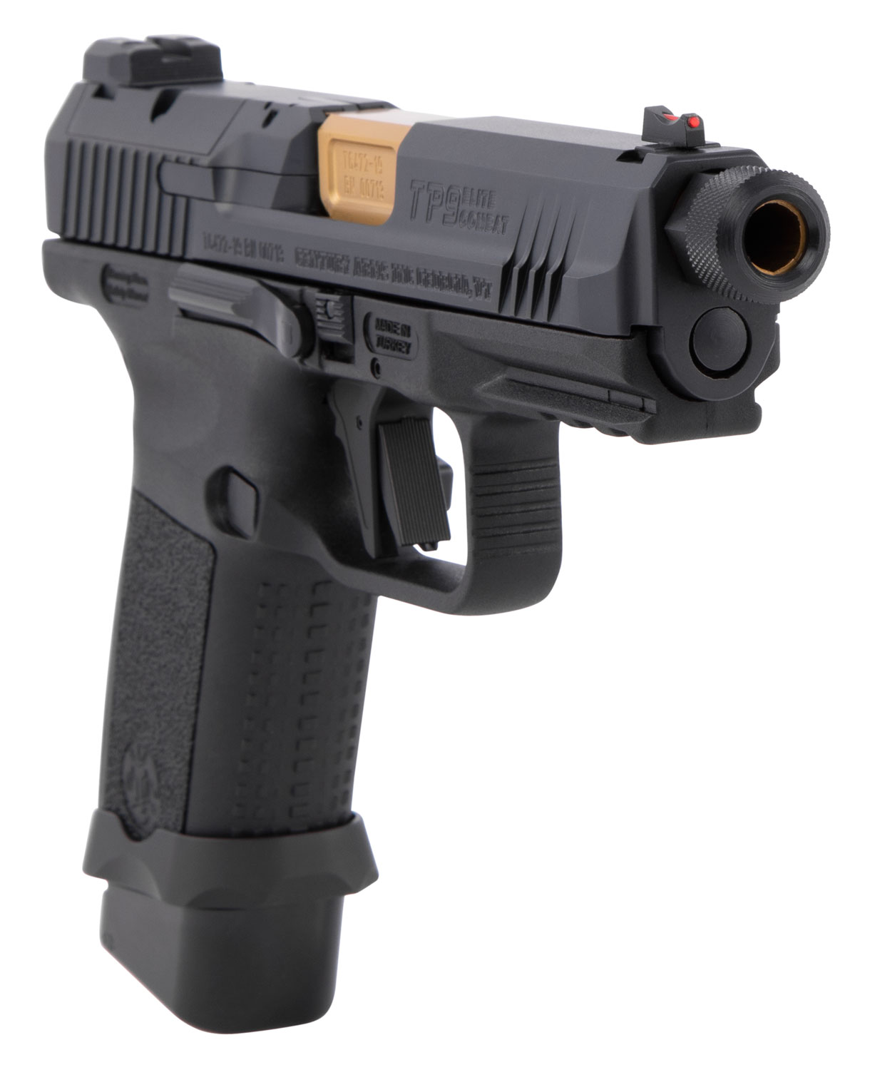 Canik TP9 Elite Combat Executive Pistol 9mm 4.73 Threaded Barrel 18+1 ...