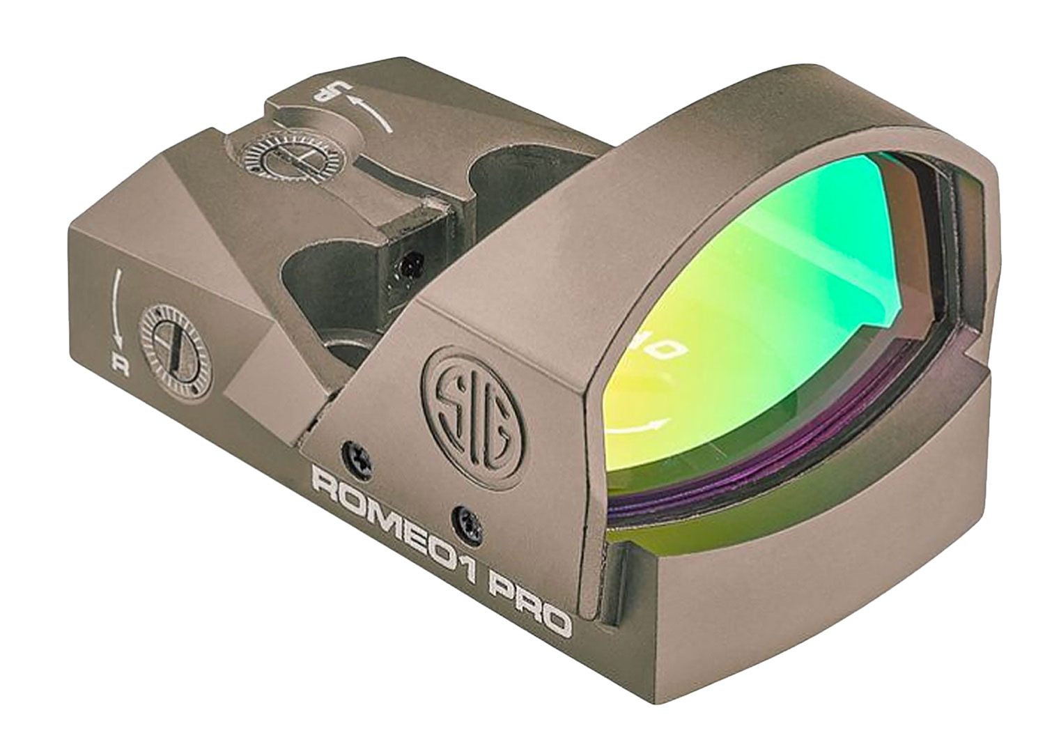 Sig Sauer Electro-Optics SOR1P103 Romeo1Pro  Flat Dark Earth 1 x 30 mm 6 MOA Red Dot