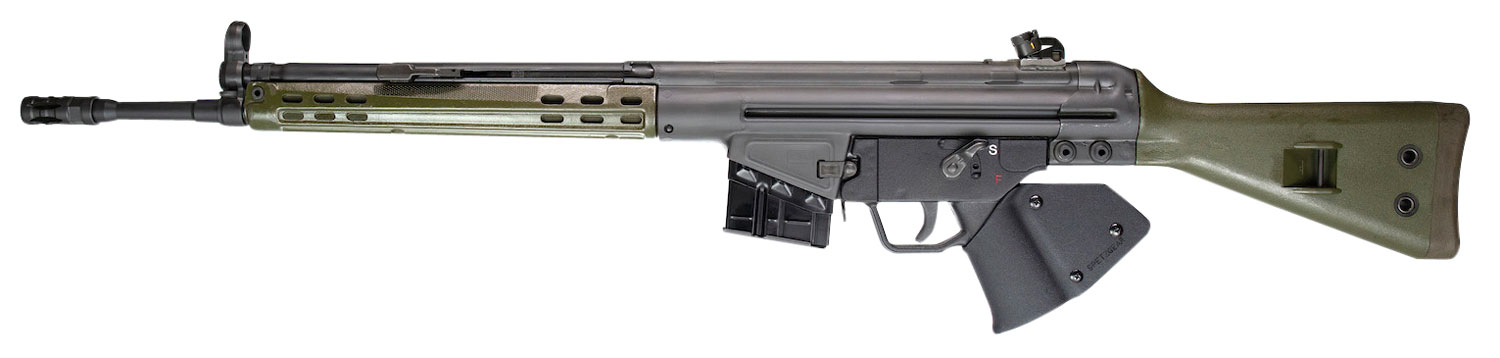 PTR 91 405 Gi-200001 308 18 Grn Furniture 10Rd Ca Rifle NIB-img-0