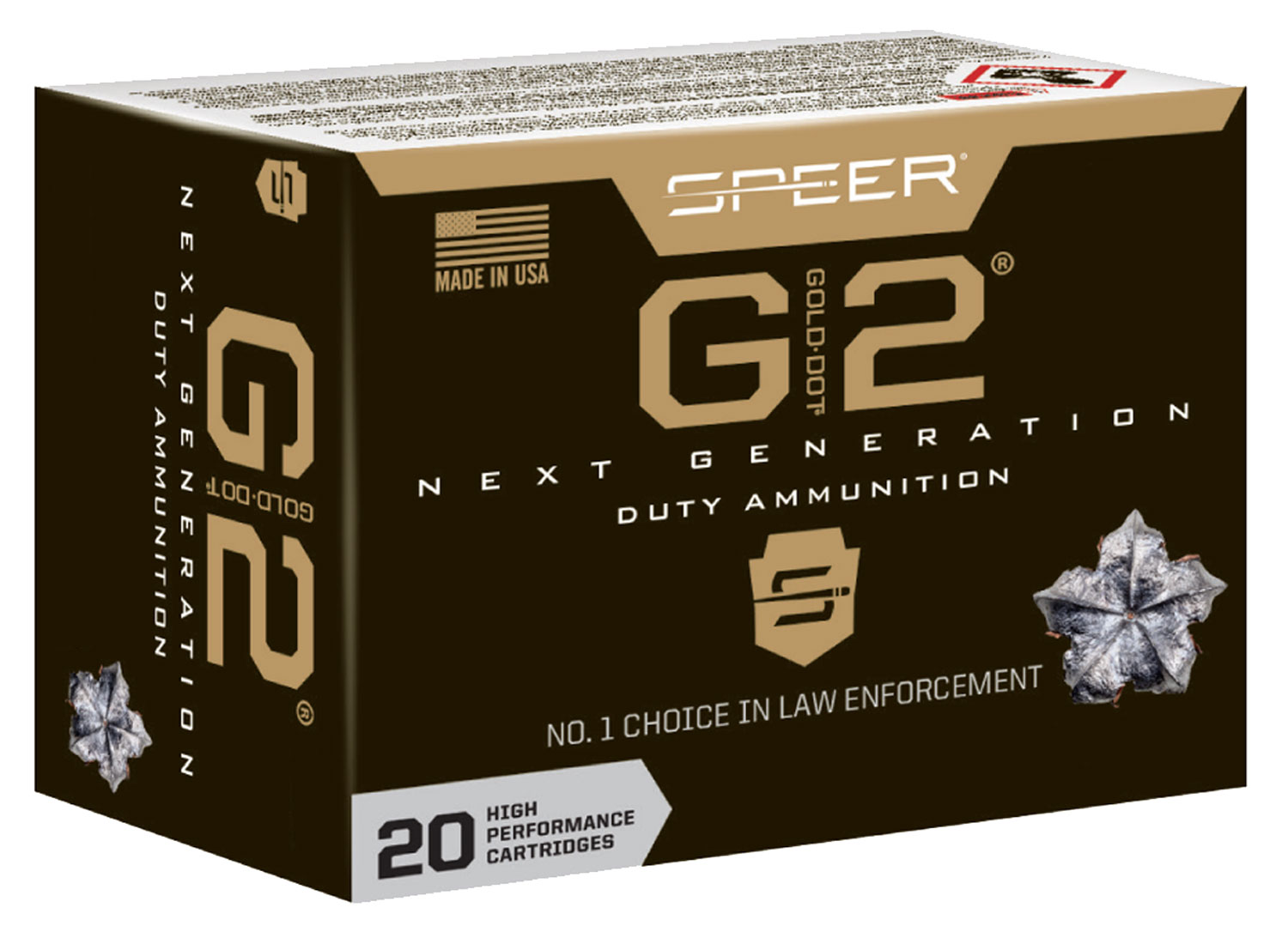 Speer 24256 Gold Dot G2 45 ACP +P 230 gr G2 20 Per Box/ 10 Case-img-0