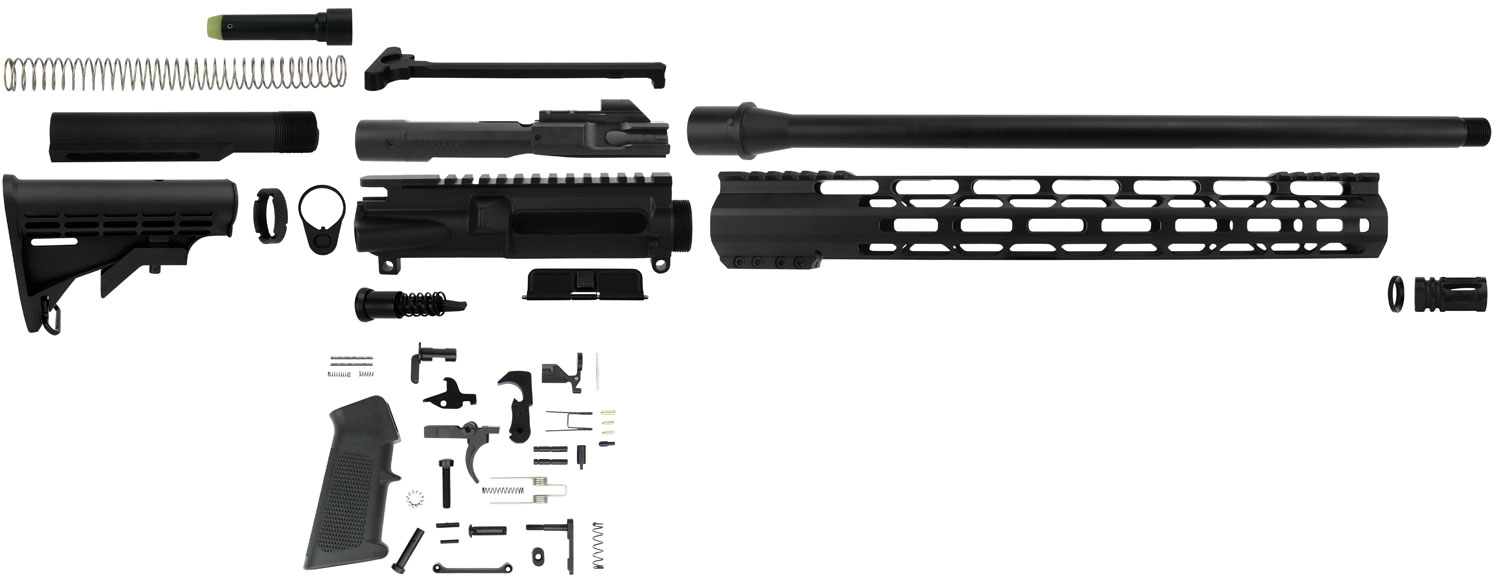 Tacfire Ssrk45acplpk AR Build KIT Rifle 45 ACP Platform Black 745559515222 - TacFire - AR BUILD KIT