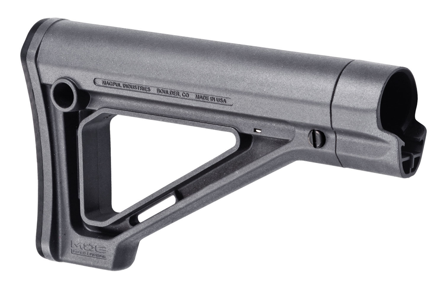 Magpul MAG480-GRY MOE Carbine Stock Fixed Stealth Gray Synthetic for... - Magpul Industries