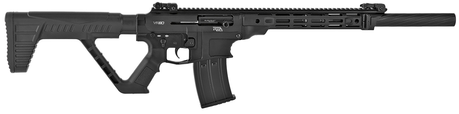 Rock Island VR80CA VR80 *CA Compliant 12 Gauge Semi-Auto 3" 5+1 20" Black Steel Barrel, Black Anodized Aluminum Receiver, Black Thumbhole Synthetic Stock, Black Polymer Grip