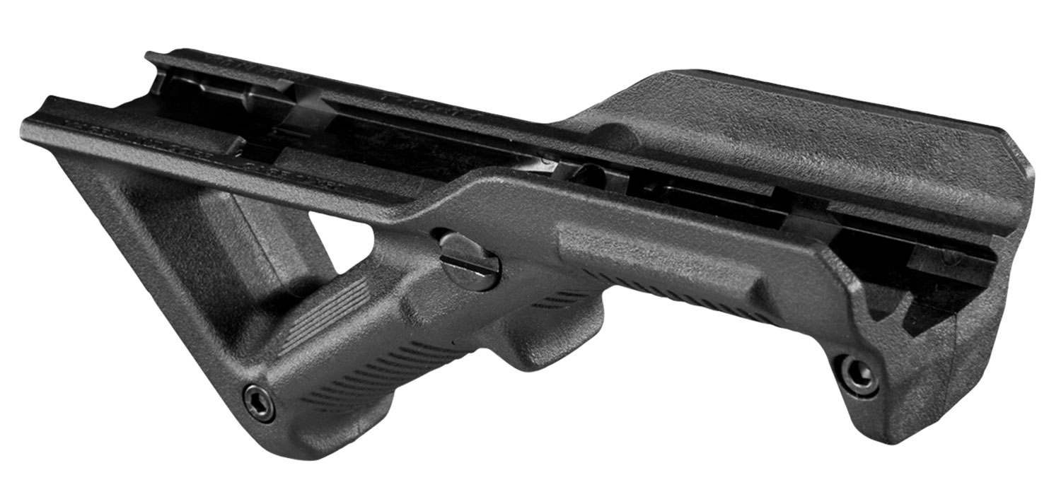 Magpul MAG411-BLK Angled Fore Grip Black, Polymer, Picatinny Rail Mount - Magpul Industries