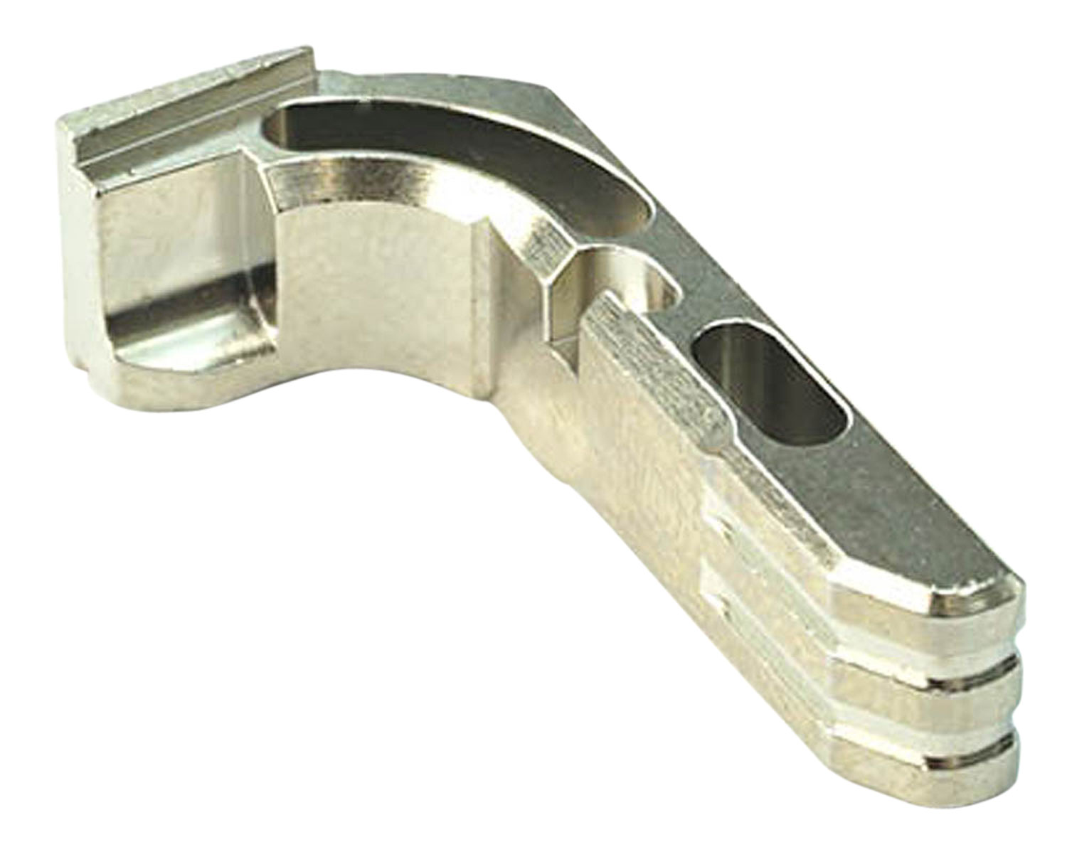 Cross Armory CRGMCSV Extended Mag Catch Silver for Glock Gen1-3/P80