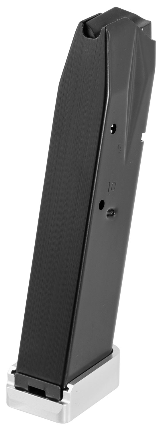 Mec-Gar P226X5910AFC 10rd 9mm Luger Magazine for Sig P226 X5 Blued Steel