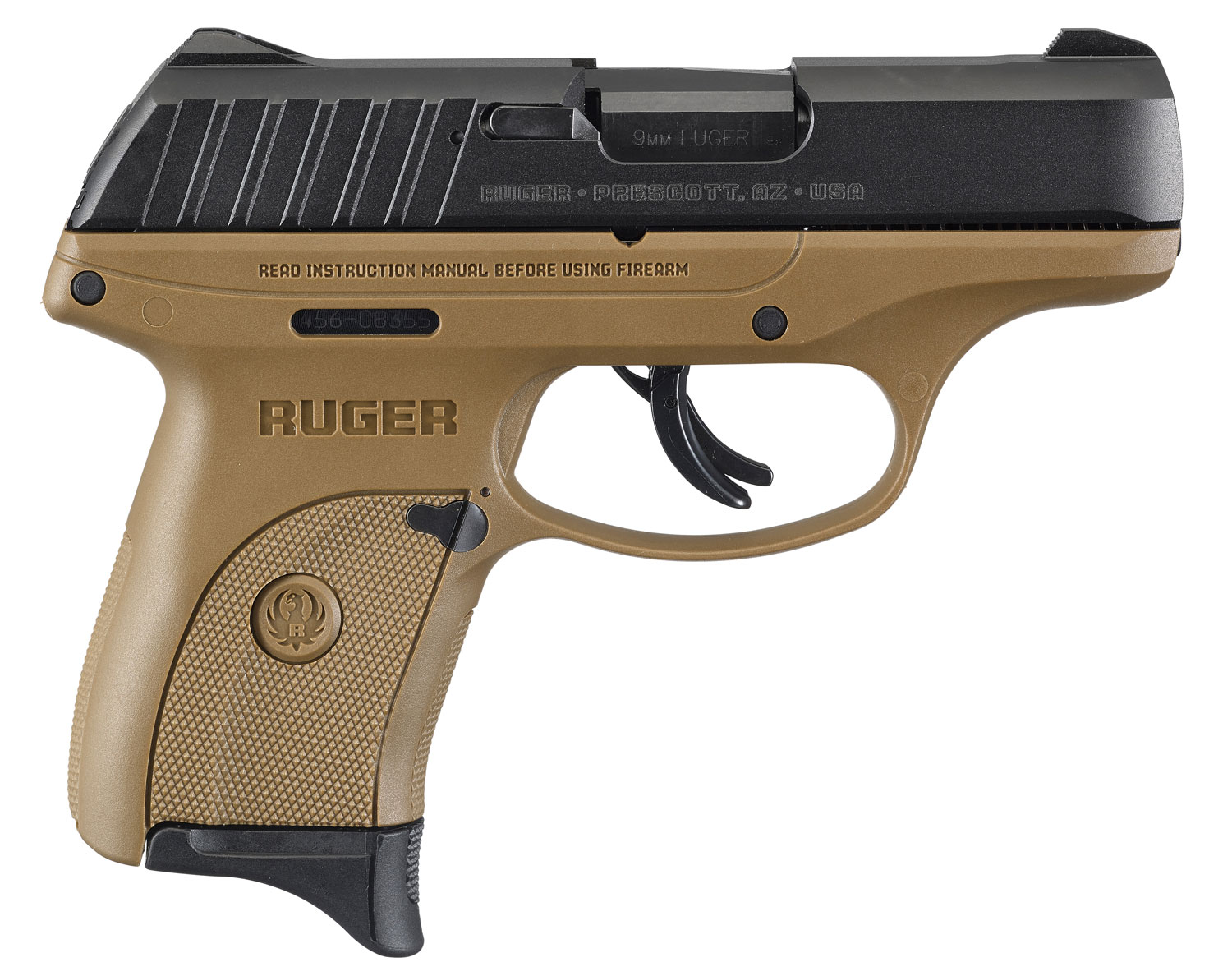 Ruger 3297 EC9s  9mm Luger Black Oxide Alloy Steel 3.12