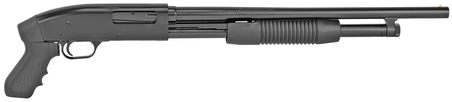 Maverick Arms 32204 88 Cruiser 20 Gauge 5+1 3 18.50 Blued Barrel w/Cylinder Bore, Bead Sights, Dual Extractors, Anti-Jam Elevator, Synthetic Pistol Grip Stock w/Ribbed Forearm, Cross-Bolt Safety