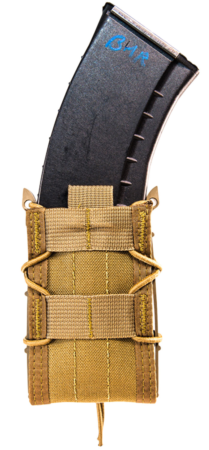 High Speed Gear 13TA10CB TACO Mag Pouch Coyote Brown Nylon Belt Mount
