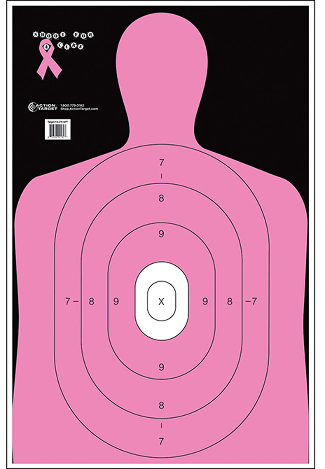 Action Target B27ENPT100 Qualification Shoot for the Cure Silhouette...-img-0