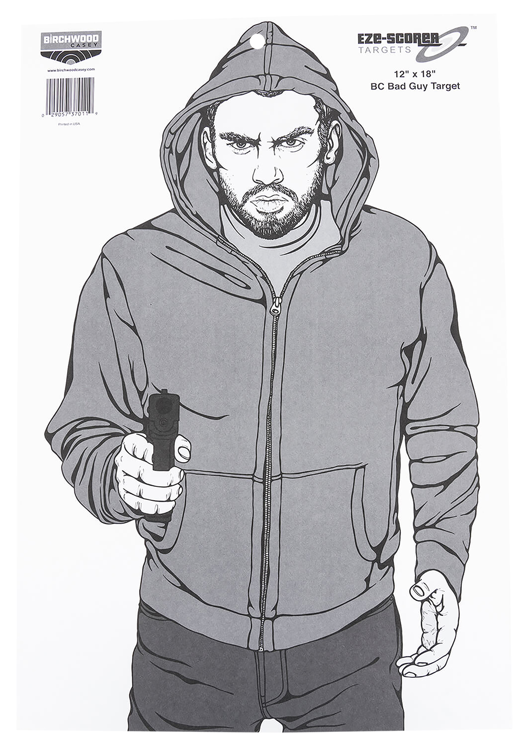 Birchwood Casey 37034 EZE-Scorer 23"x35" Silhouette Targets 100 Pack