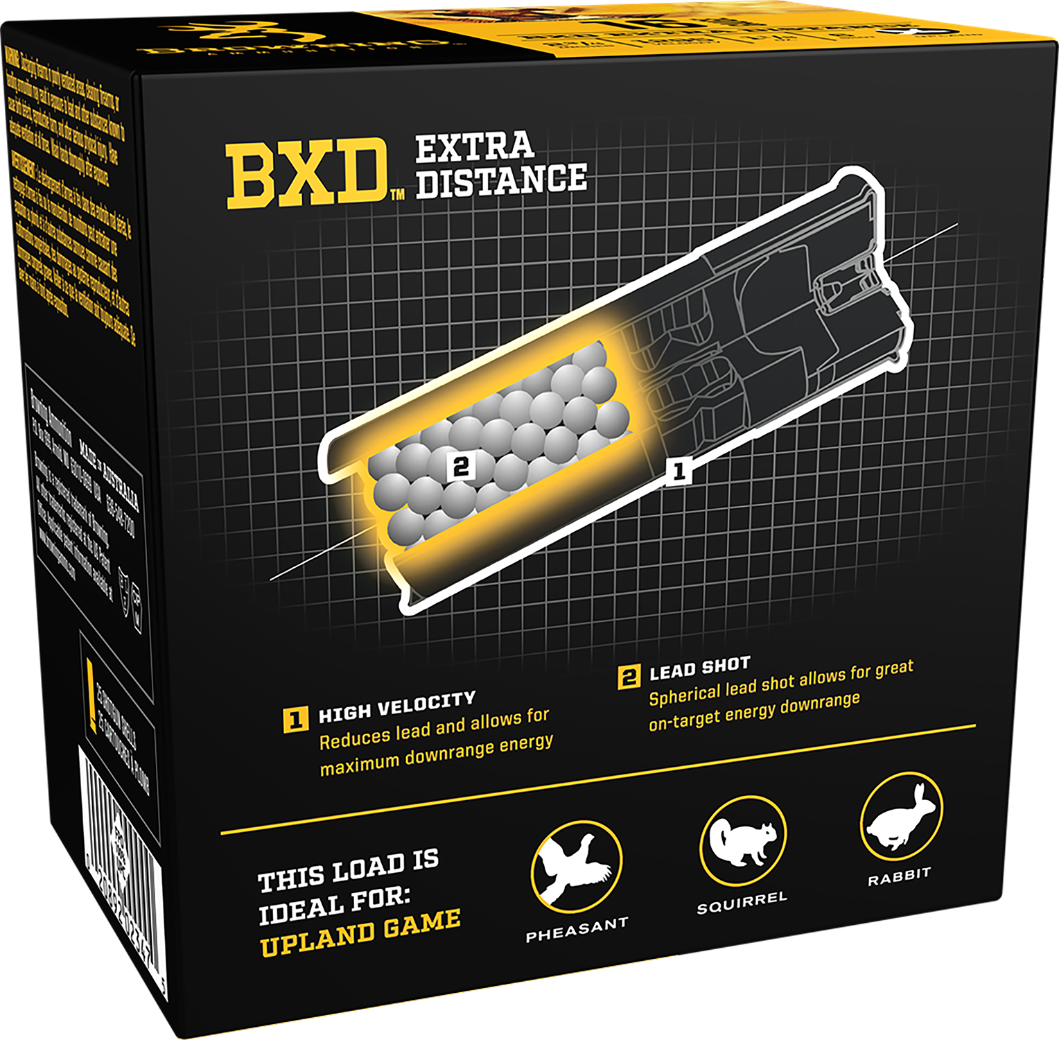 Browning BXD Upland 16 GA 2.75 in #6 – Powerful 1-1/8 oz Pheasant Load, 1295 fps, 25 Rounds 2 Browning BXD Upland 16 GA 2.75 in #6 – Powerful 1-1/8 oz Pheasant Load, 1295 fps, 25 Rounds - Image 2
