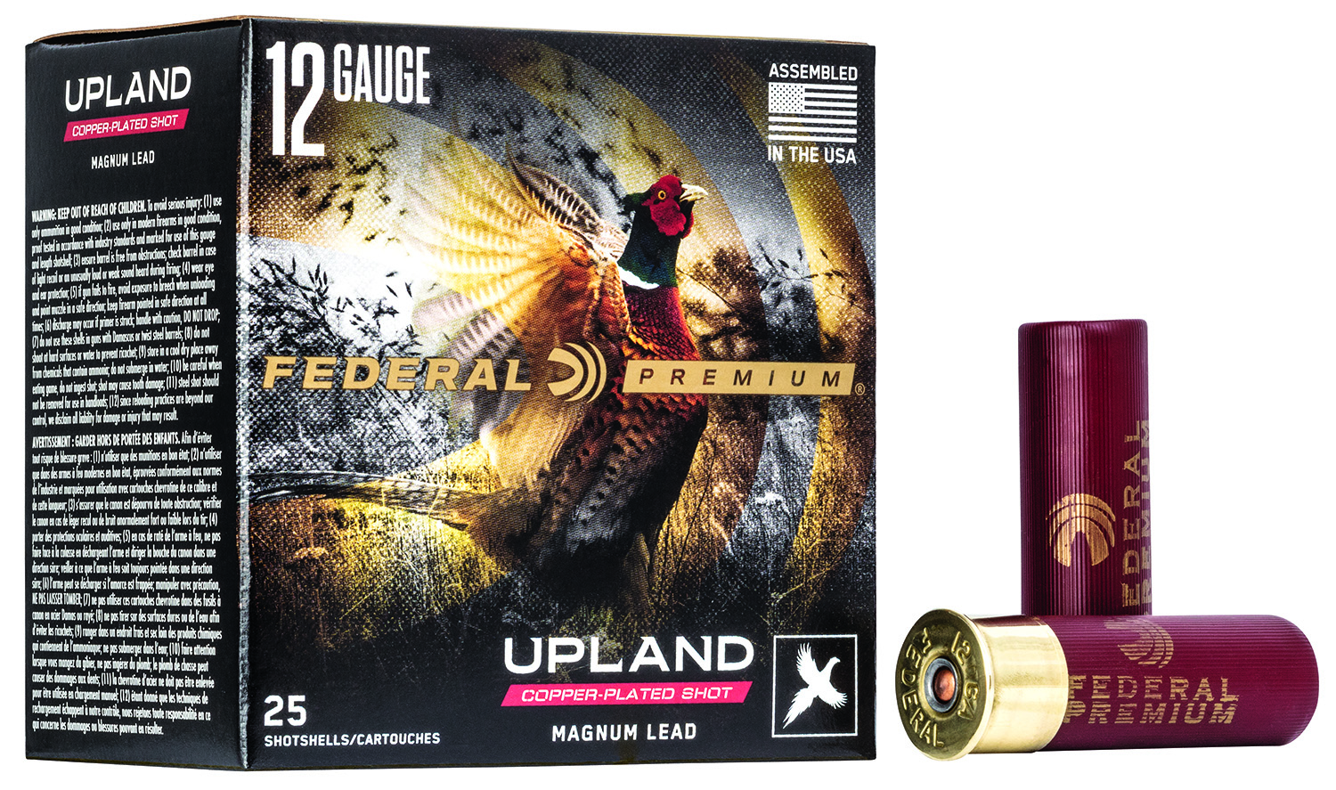 Federal Wing-Shok Magnum 12 Gauge #5 3 in Shotshell