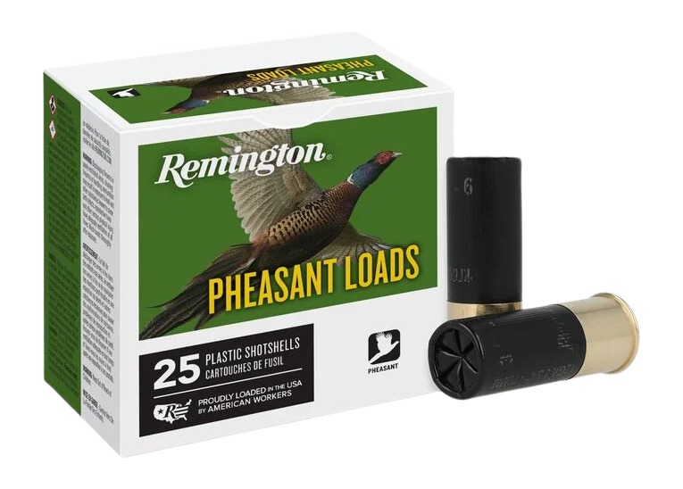 Remington Ammunition 20046 Pheasant  12Gauge 2.75 1 1/4oz 4Shot 25 Per Box/10 Case