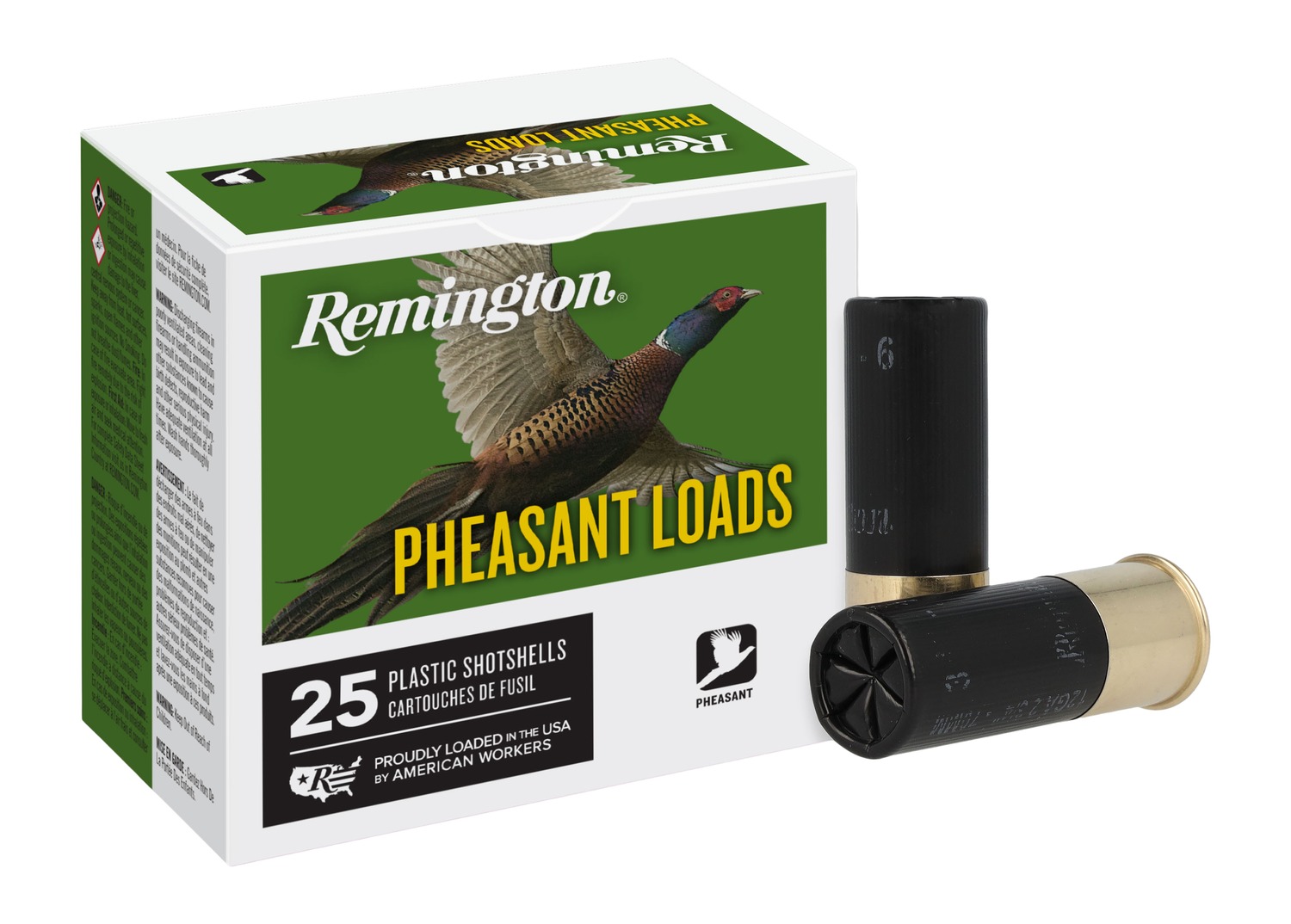 Remington Ammunition 20024 Pheasant  12Gauge 2.75 1 1/4oz 5Shot 25 Per Box/10 Case